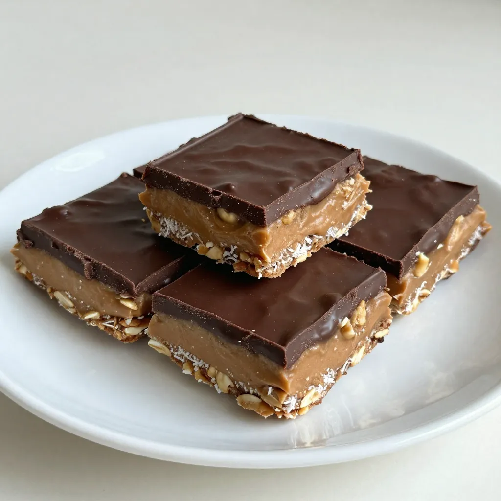 No-Bake Peanut Butter Bars Quick and Easy Recipe