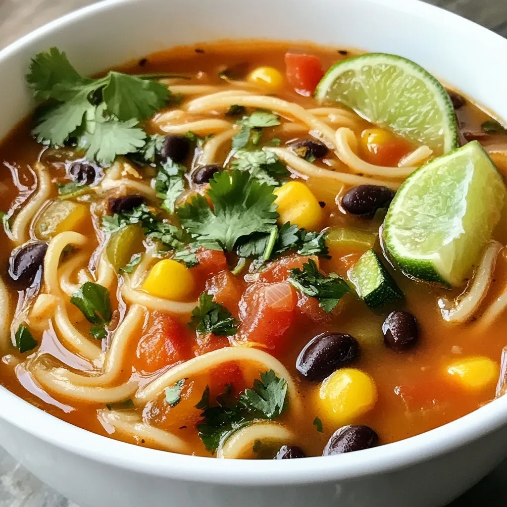 Cozy Mexican Fideo Soup Flavorful and Comforting Dish