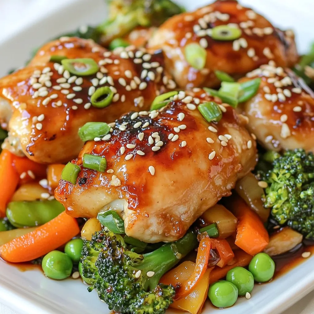 Sheet Pan Teriyaki Chicken Flavorful and Easy Recipe