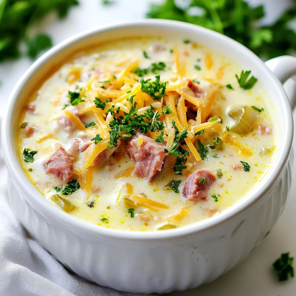 Creamy Reuben Soup Rich and Flavorful Comfort Food
