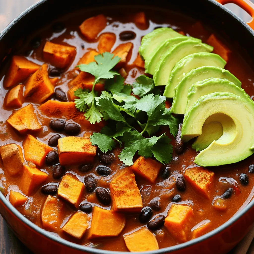 Sweet Potato and Black Bean Chili Flavorful Comfort Food