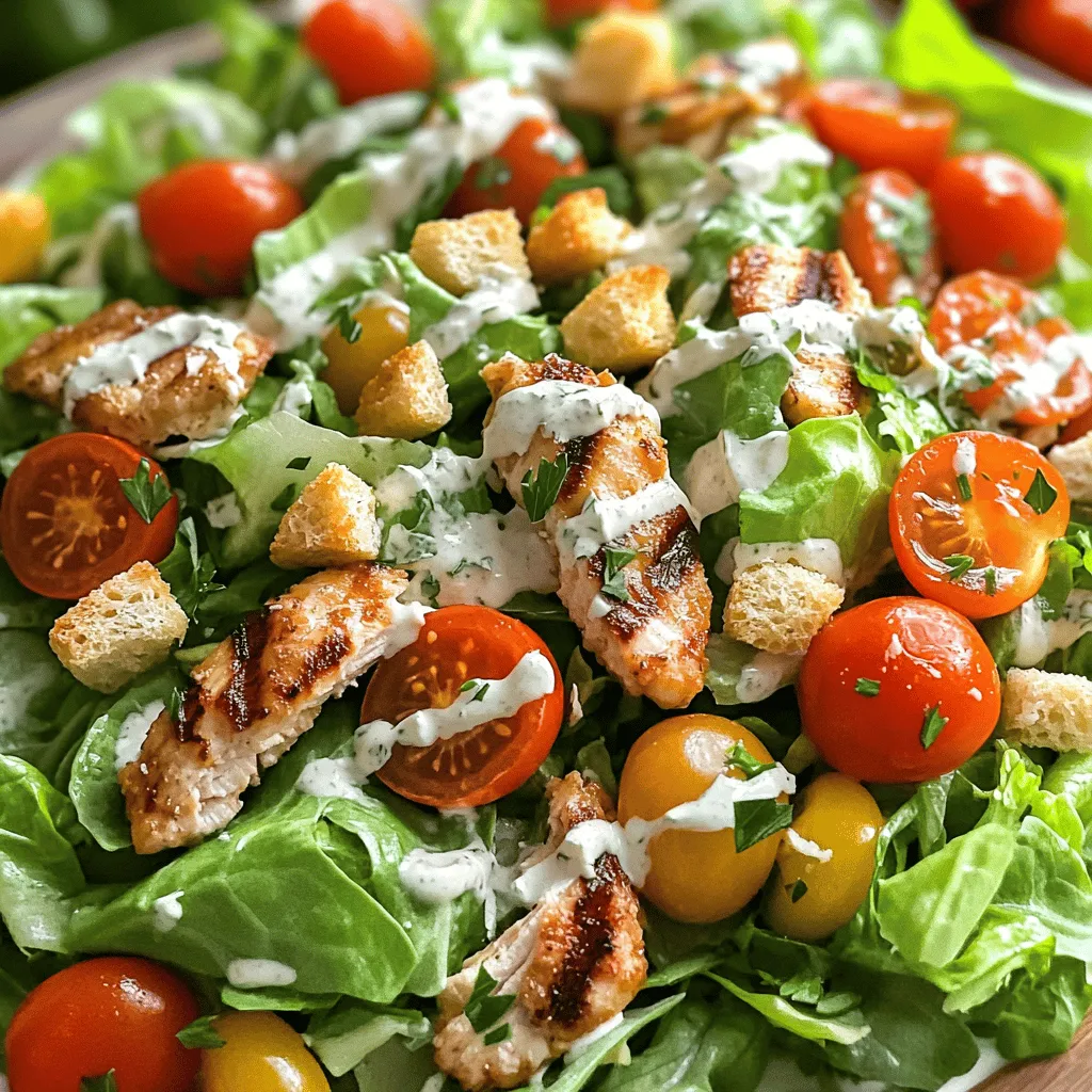 Classic Chicken Caesar Salad Healthy and Simple Recipe
