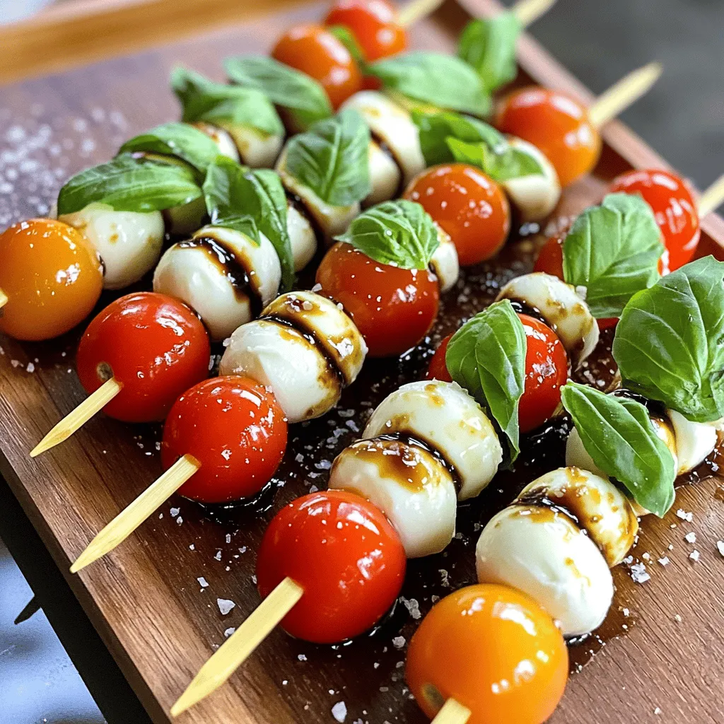 Caprese Skewers Simple and Fresh for Any Occasion