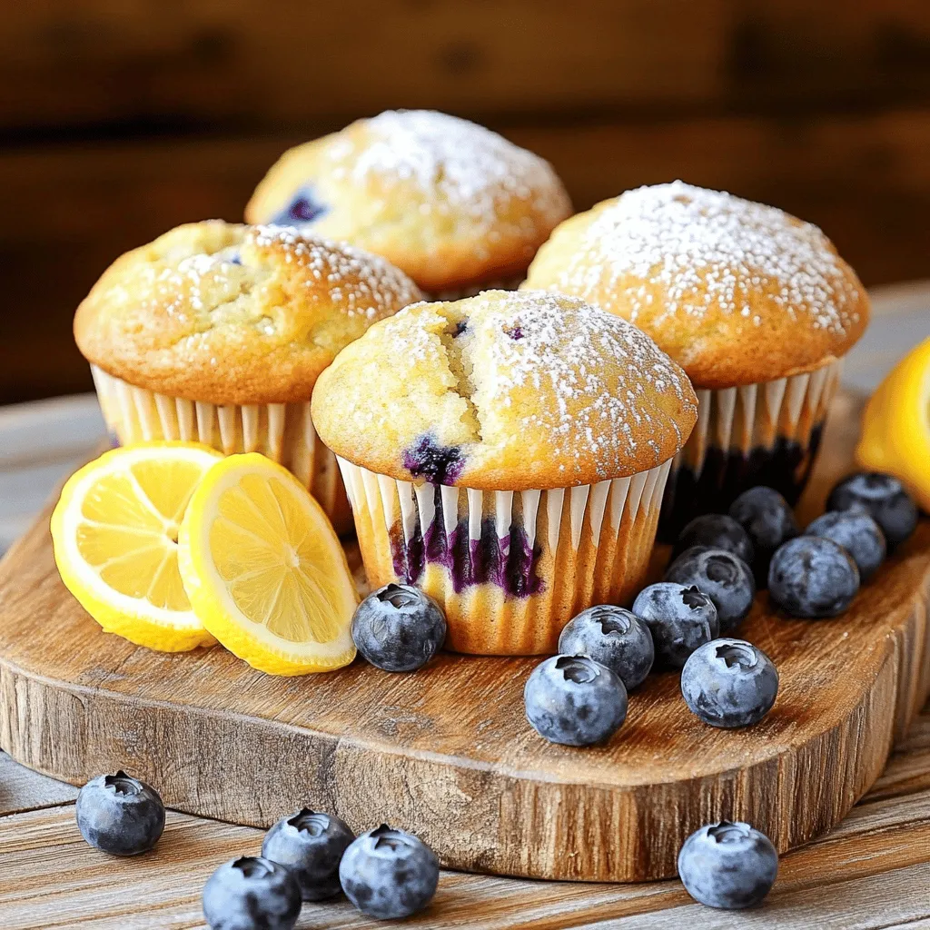 Lemon Blueberry Muffins Fresh and Flavorful Recipe