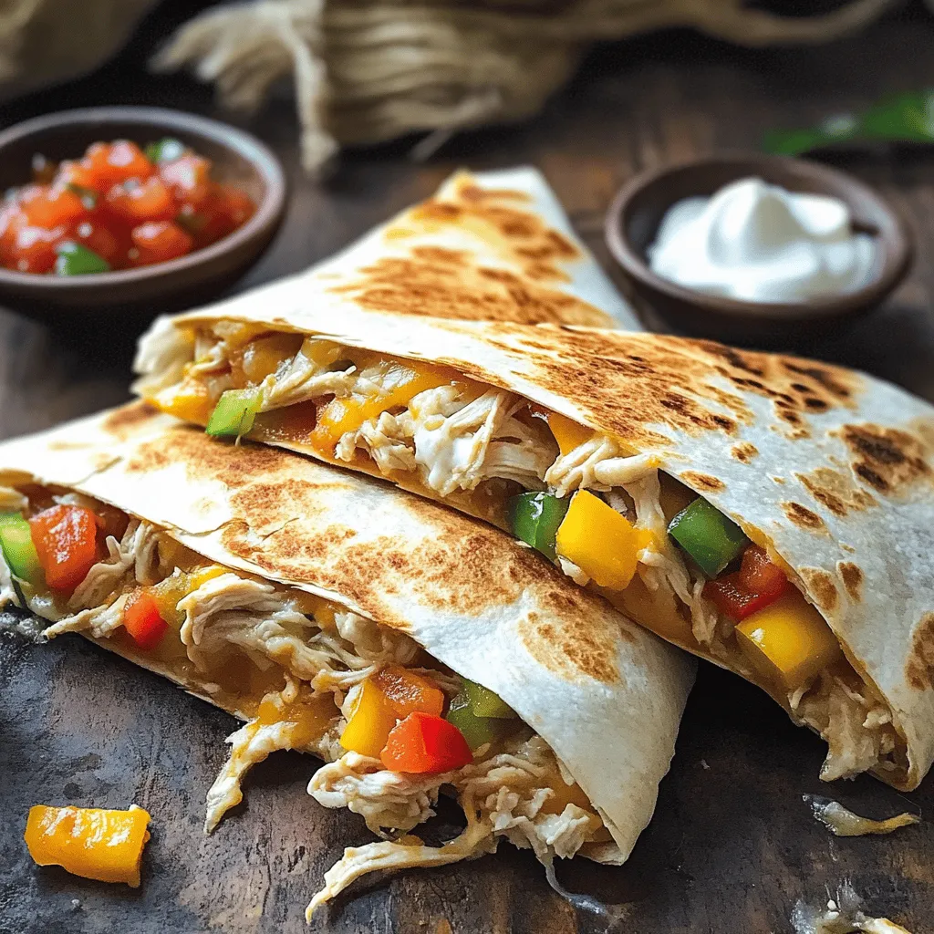 Easy Chicken Quesadillas Quick and Tasty Recipe