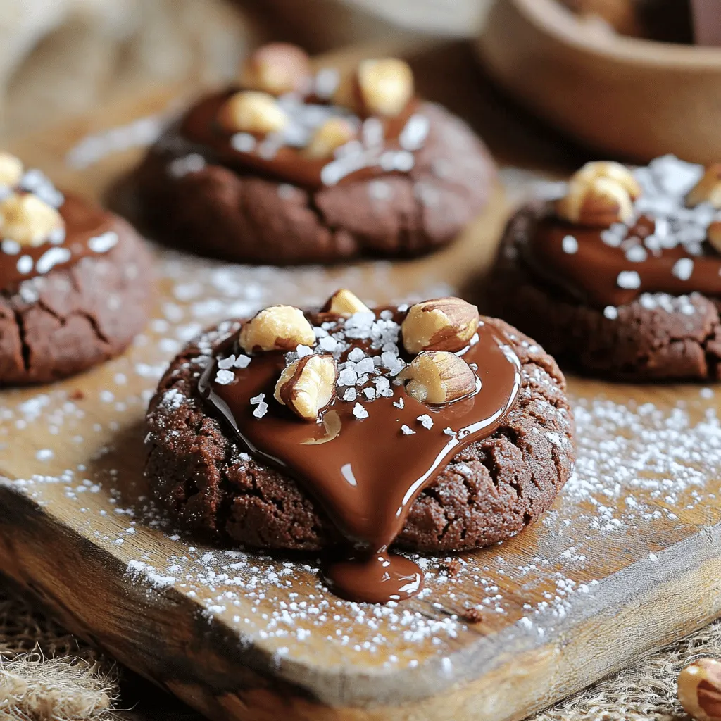 Chocolate Hazelnut Spread Cookies Delightfully Soft