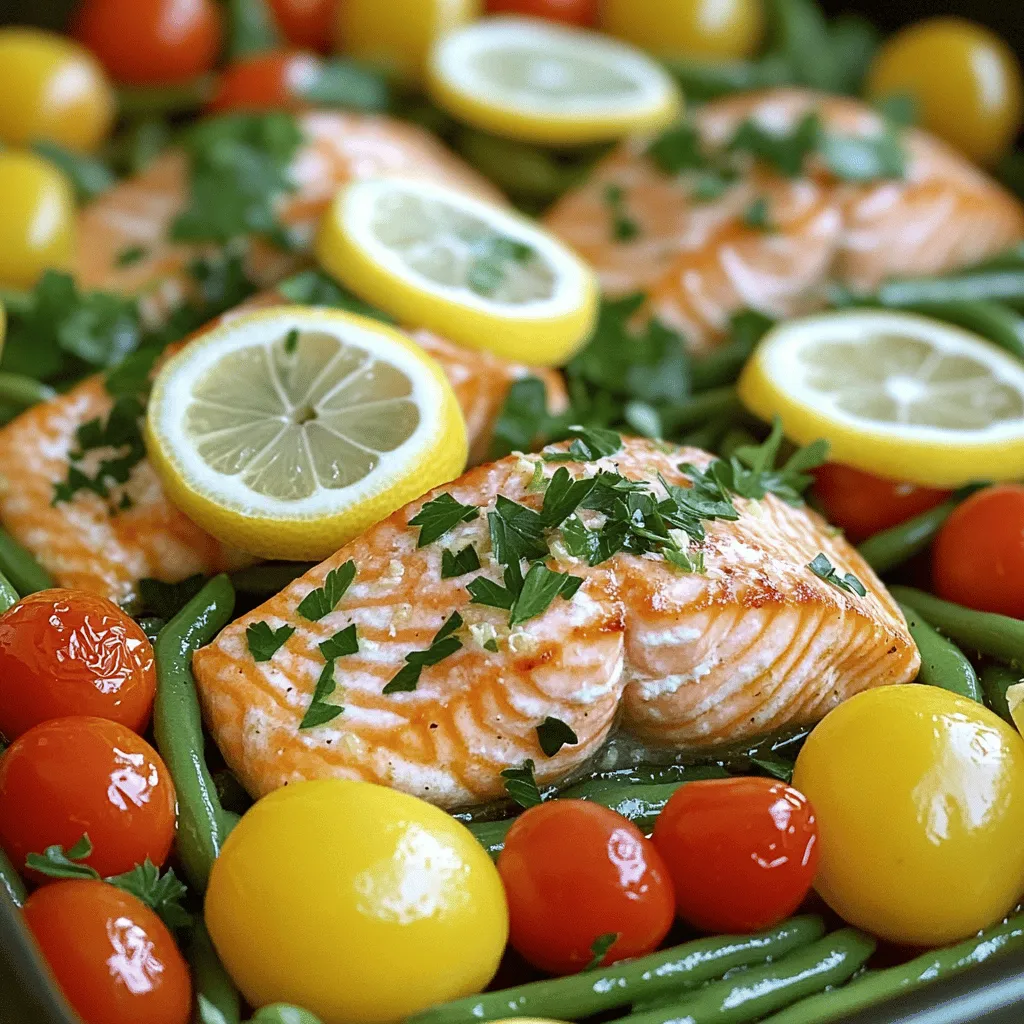 One Pan Lemon Garlic Salmon Fresh and Simple Meal