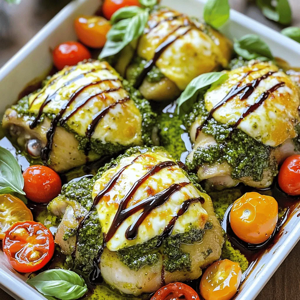 Baked Pesto Chicken Juicy and Flavorful Delight