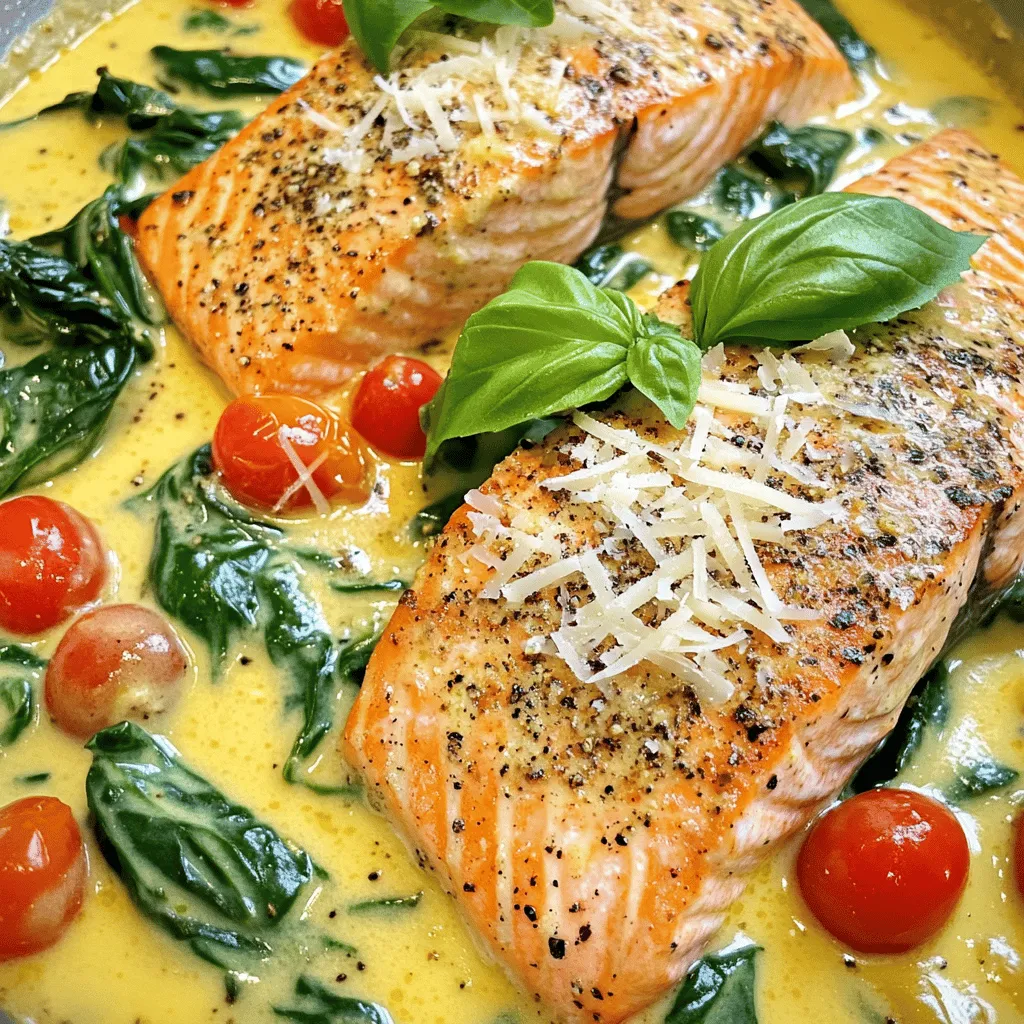 Creamy Tuscan Salmon Flavorful and Easy Dinner Dish