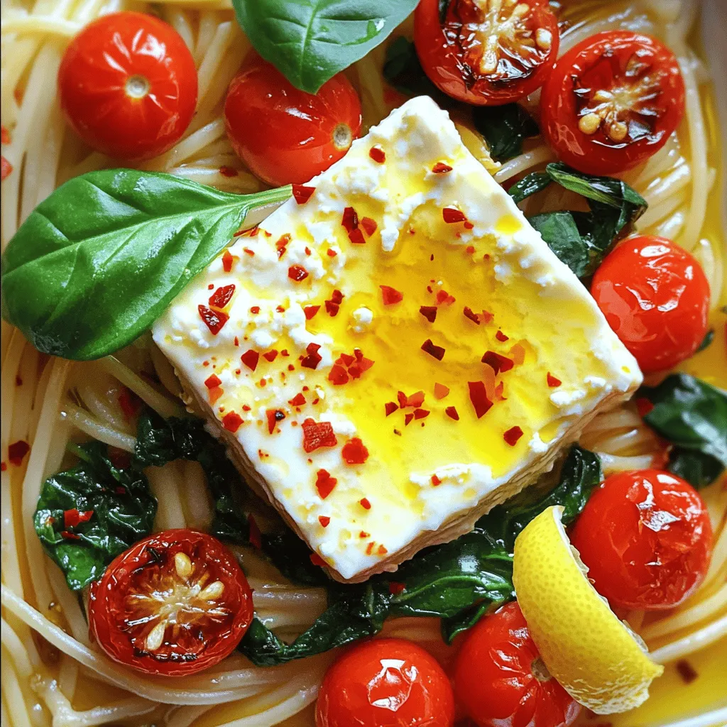 Viral TikTok Feta Pasta Easy and Delicious Recipe