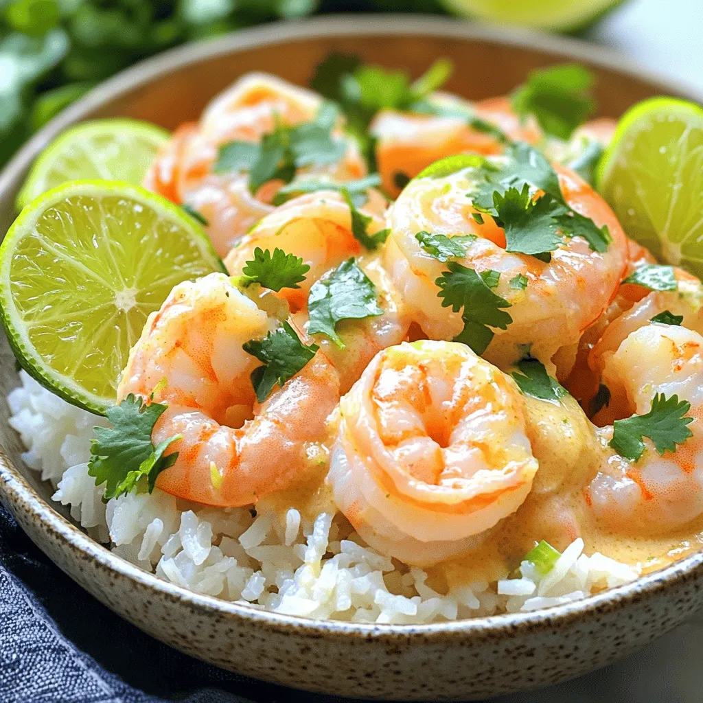Coconut Lime Shrimp Delightful and Flavorful Meal