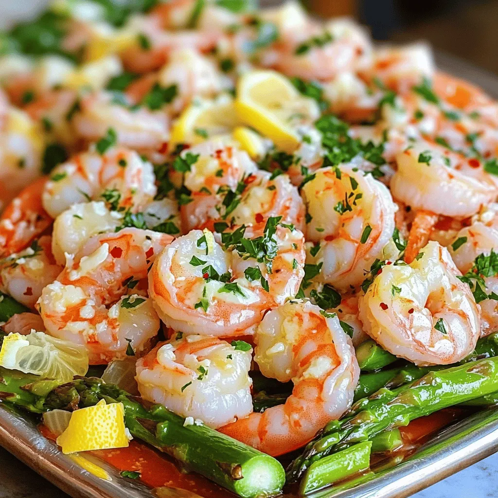 Garlic Butter Shrimp and Asparagus Simple Recipe