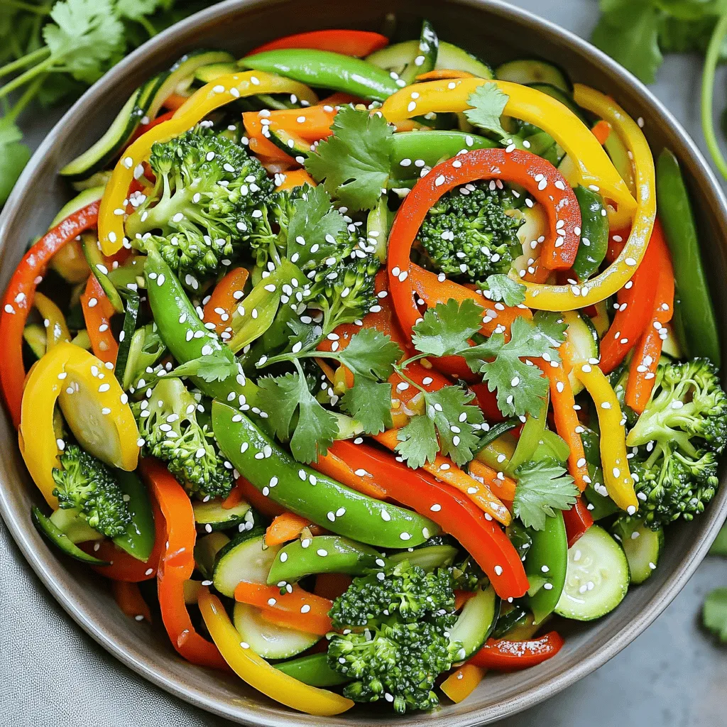 Quick and Easy Vegetable Stir Fry Flavorful and Simple