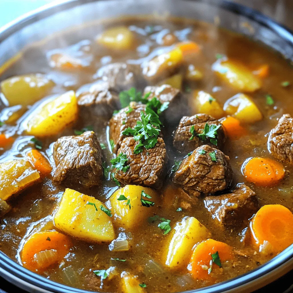 Instant Pot Beef Stew Hearty and Flavorful Meal