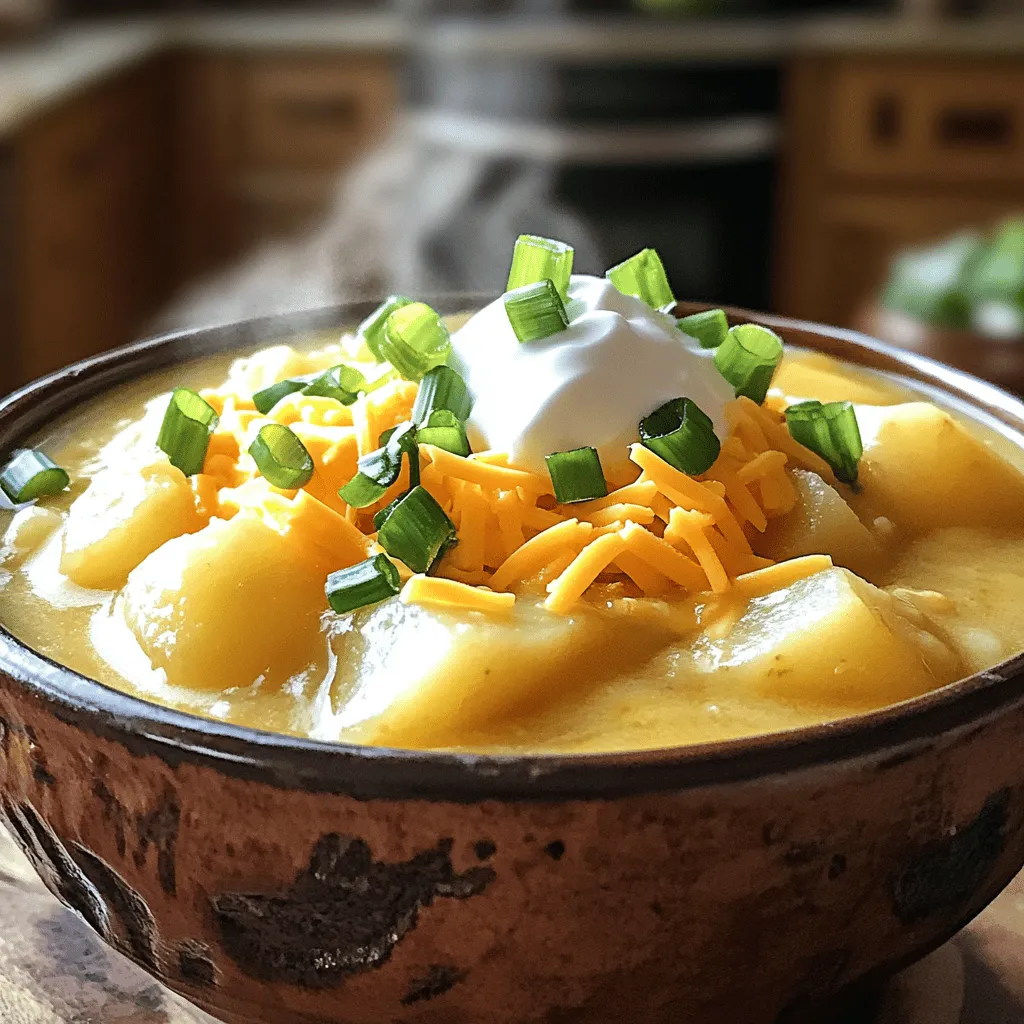 Slow Cooker Loaded Potato Soup Flavorful and Simple