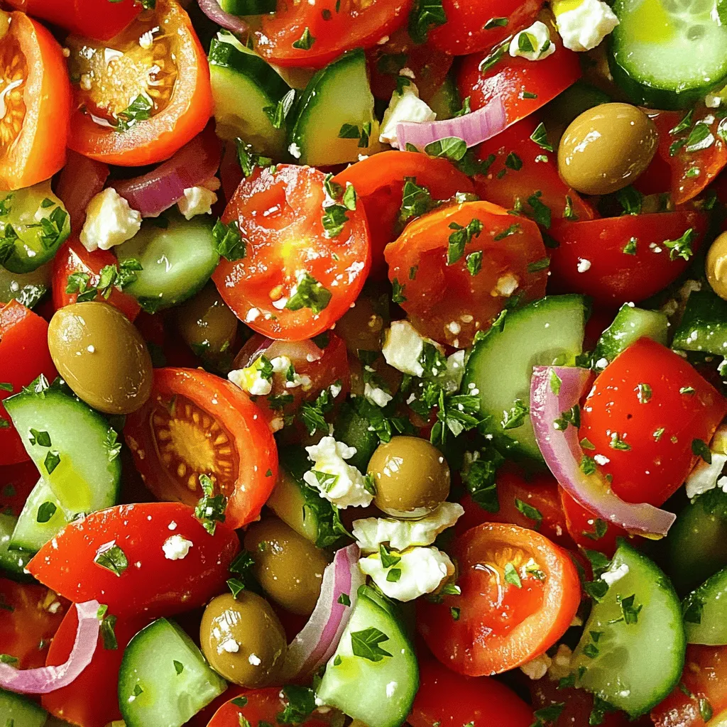 Classic Greek Salad Fresh and Flavorful Recipe