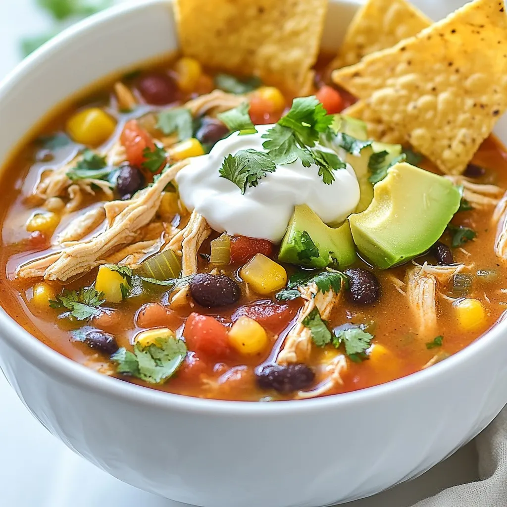Savory Chicken Tortilla Soup Recipe You’ll Love