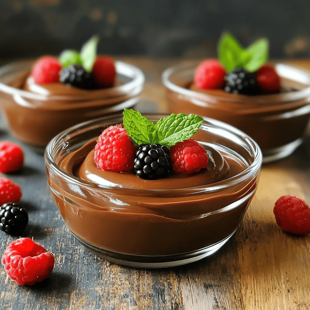 Vegan Chocolate Mousse Delightful and Simple Recipe