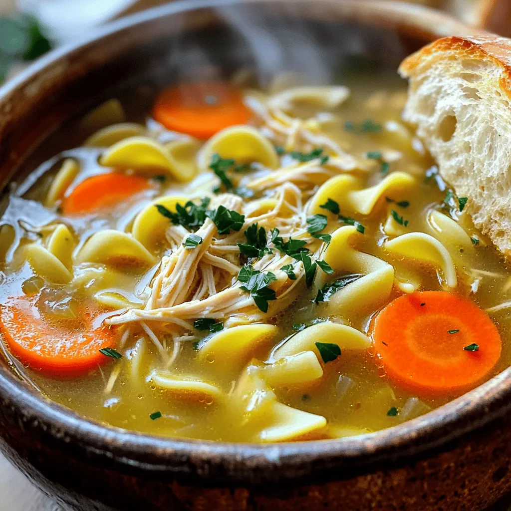 Instant Pot Chicken Noodle Soup Cozy and Easy Recipe