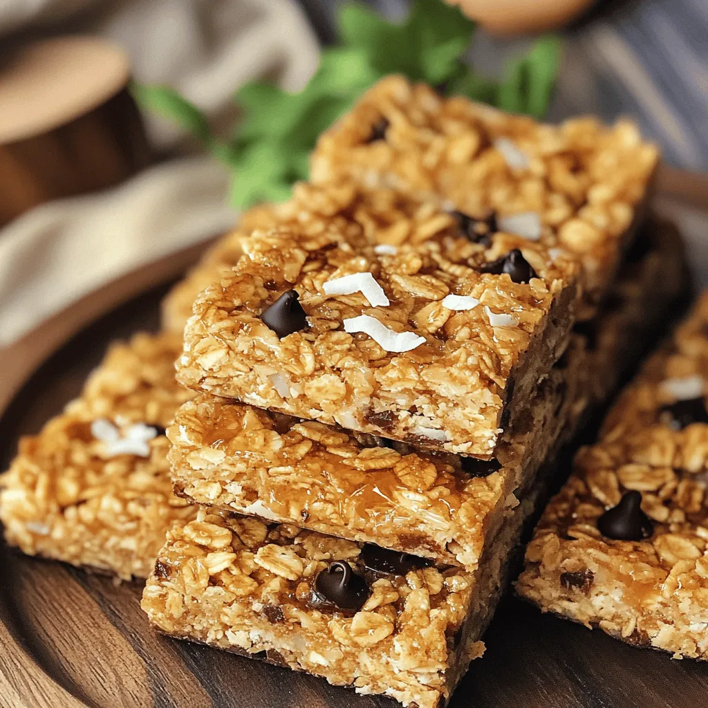 Homemade Granola Bars Healthy and Easy Recipe