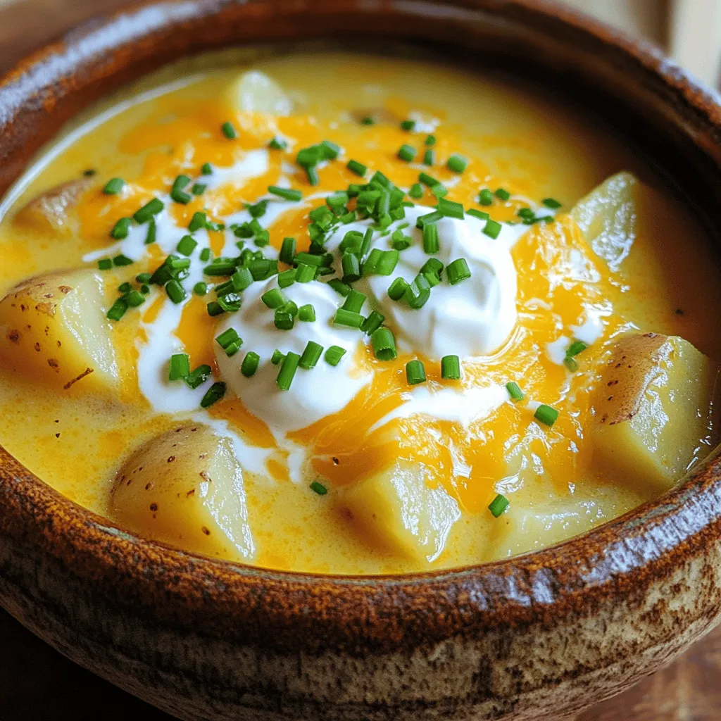 Loaded Baked Potato Soup Comforting and Creamy Recipe