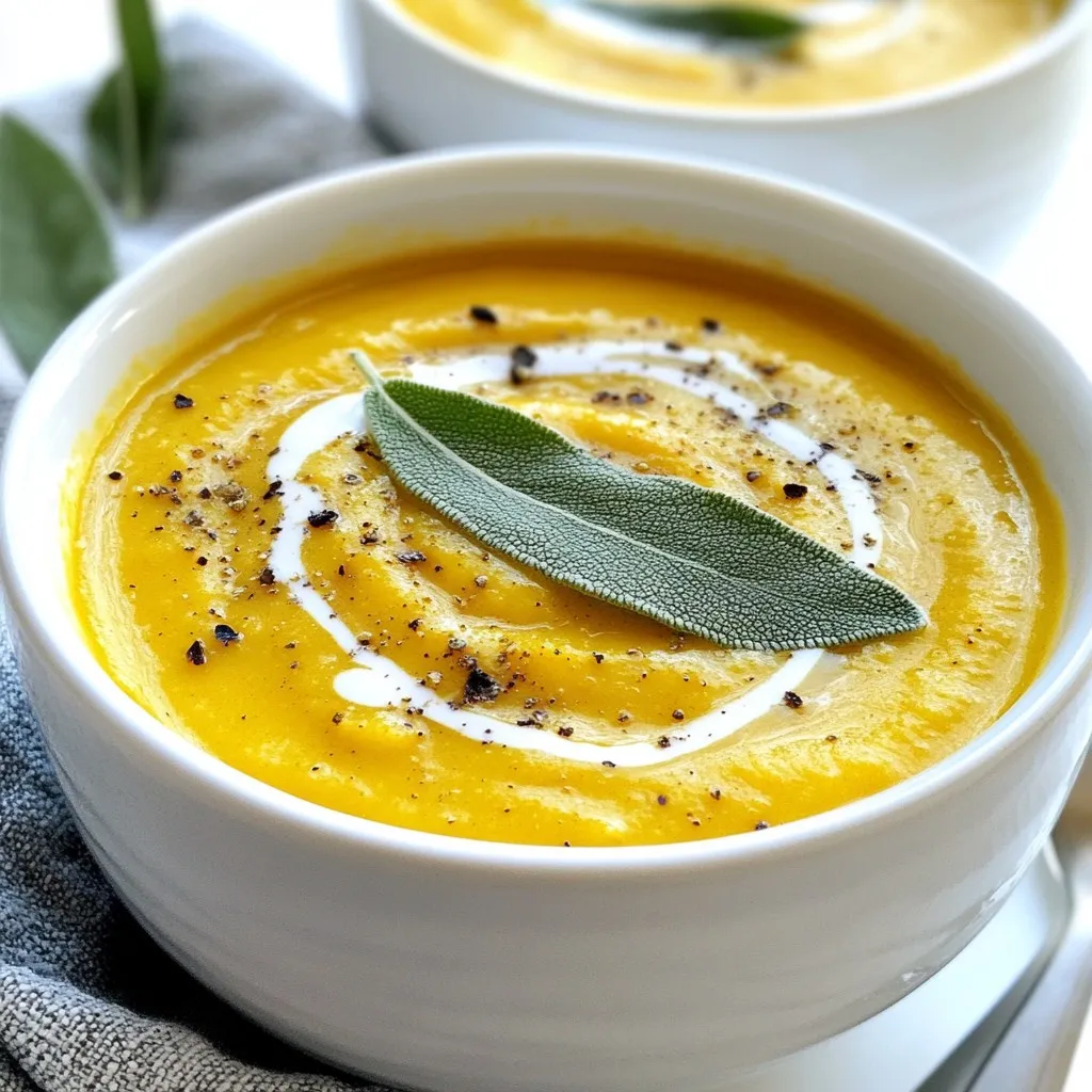Velvety Roasted Butternut Squash Soup Delight