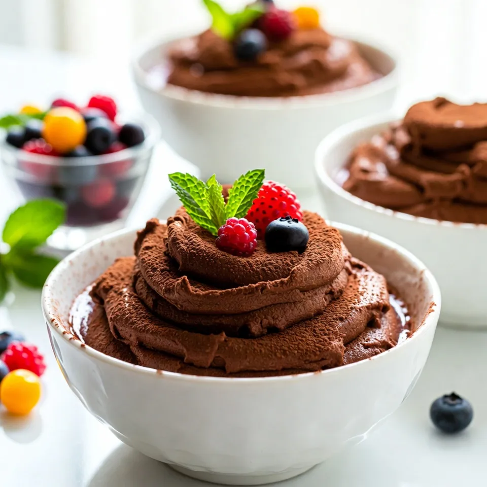 Decadent Avocado Chocolate Mousse Simple and Rich