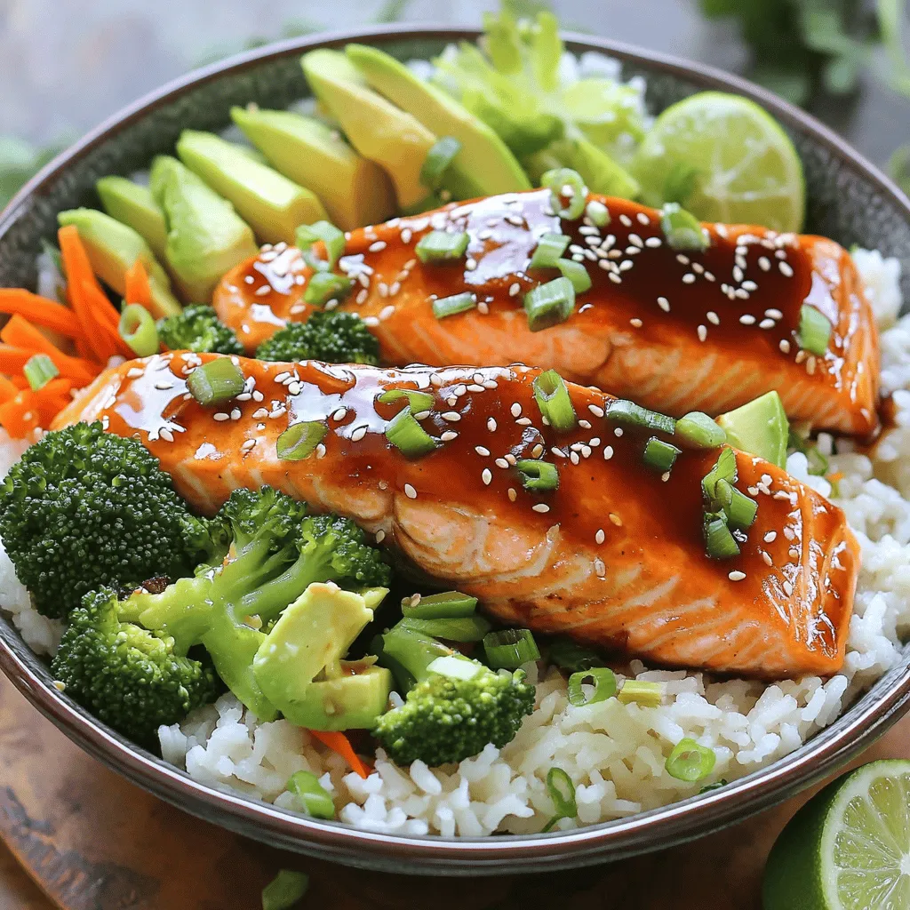 Teriyaki Salmon Bowls Flavorful and Easy Meal Prep
