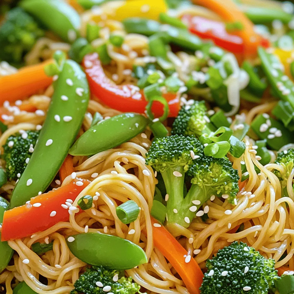 Vegetable Lo Mein Flavorful and Simple Recipe Guide