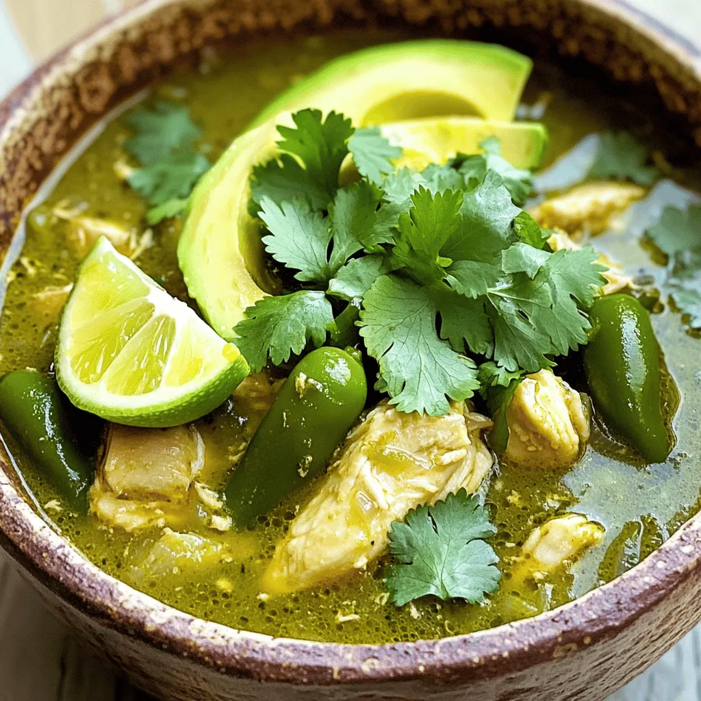 Green Chile Chicken Stew Nourishing and Flavorful Dish