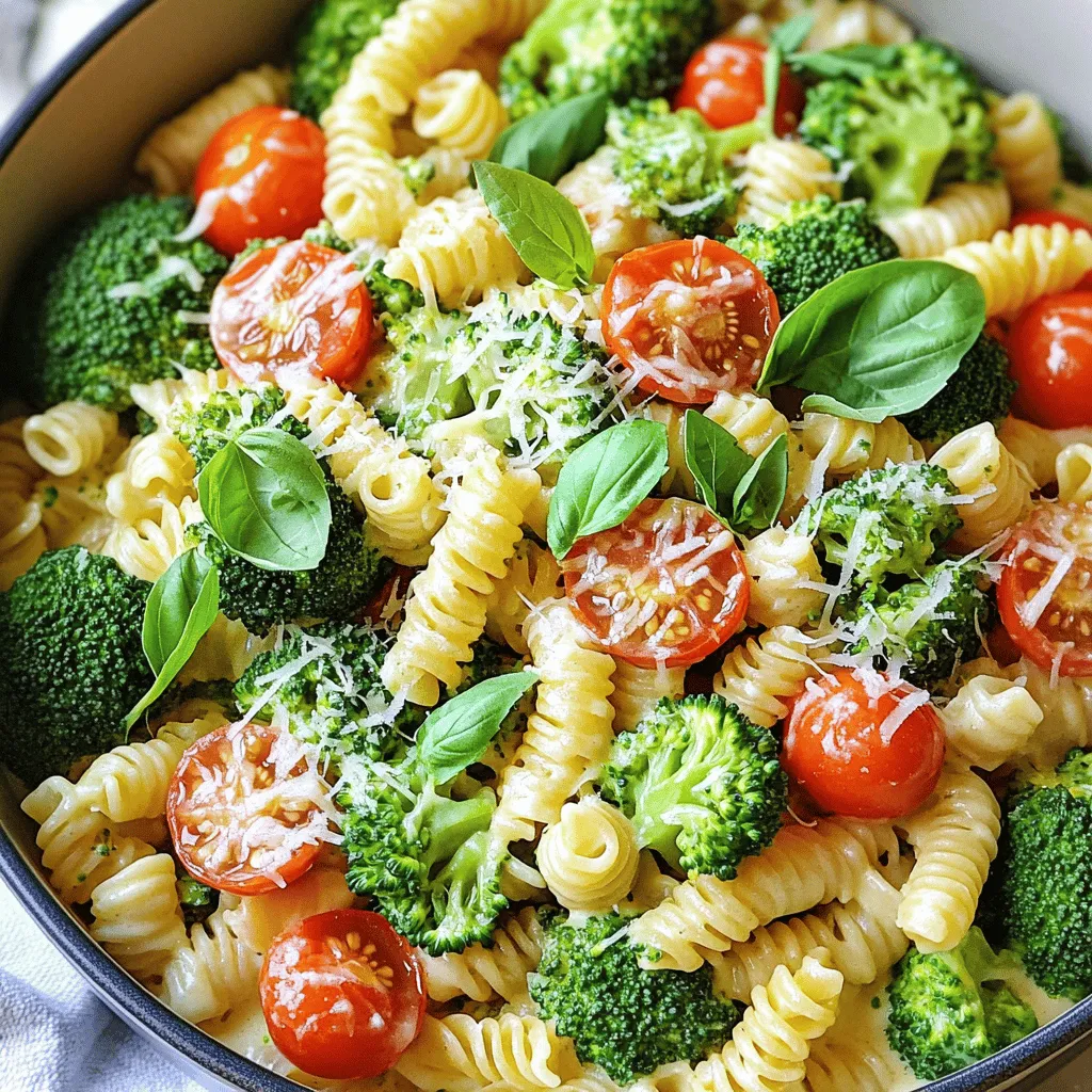 One-Pot Boursin Broccoli Pasta Quick and Flavorful Meal