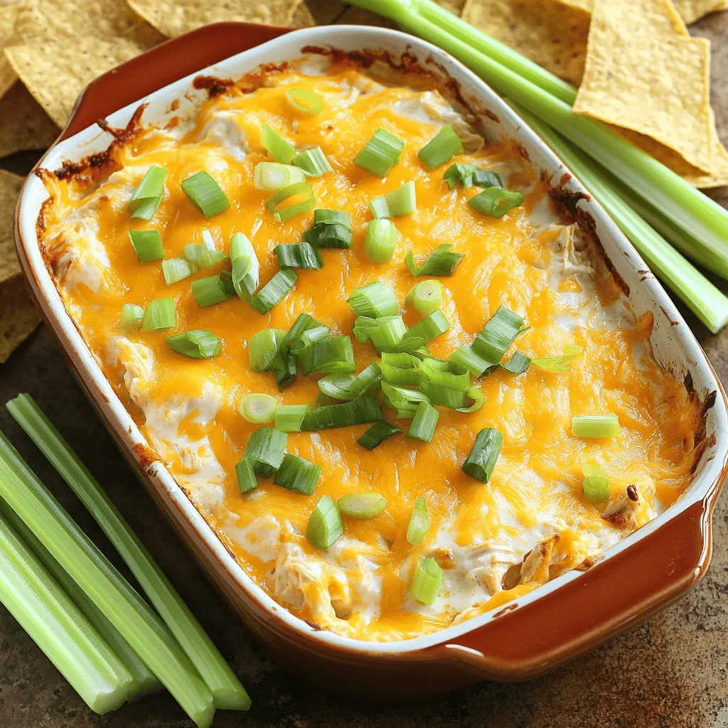 Buffalo Chicken Dip Creamy Flavorful Party Treat