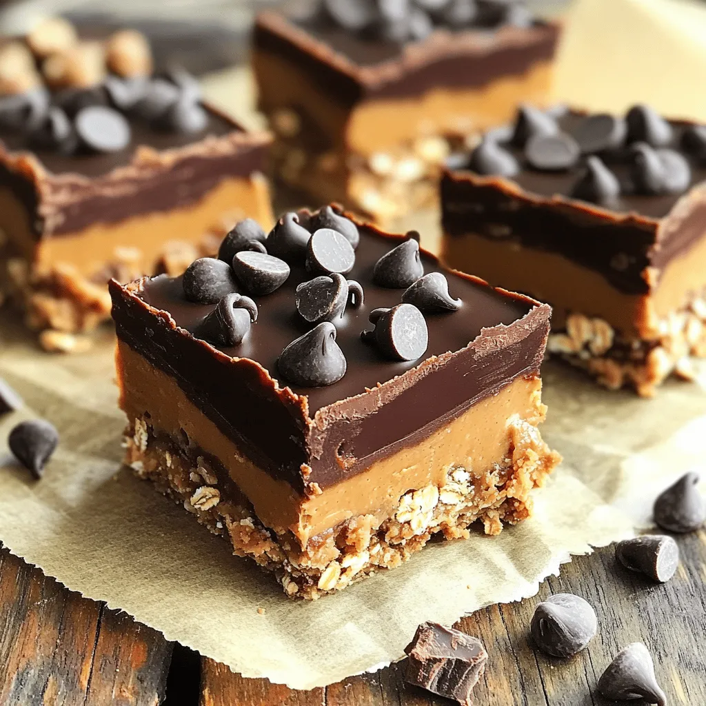 No-Bake Peanut Butter Bars Easy and Delicious Treat