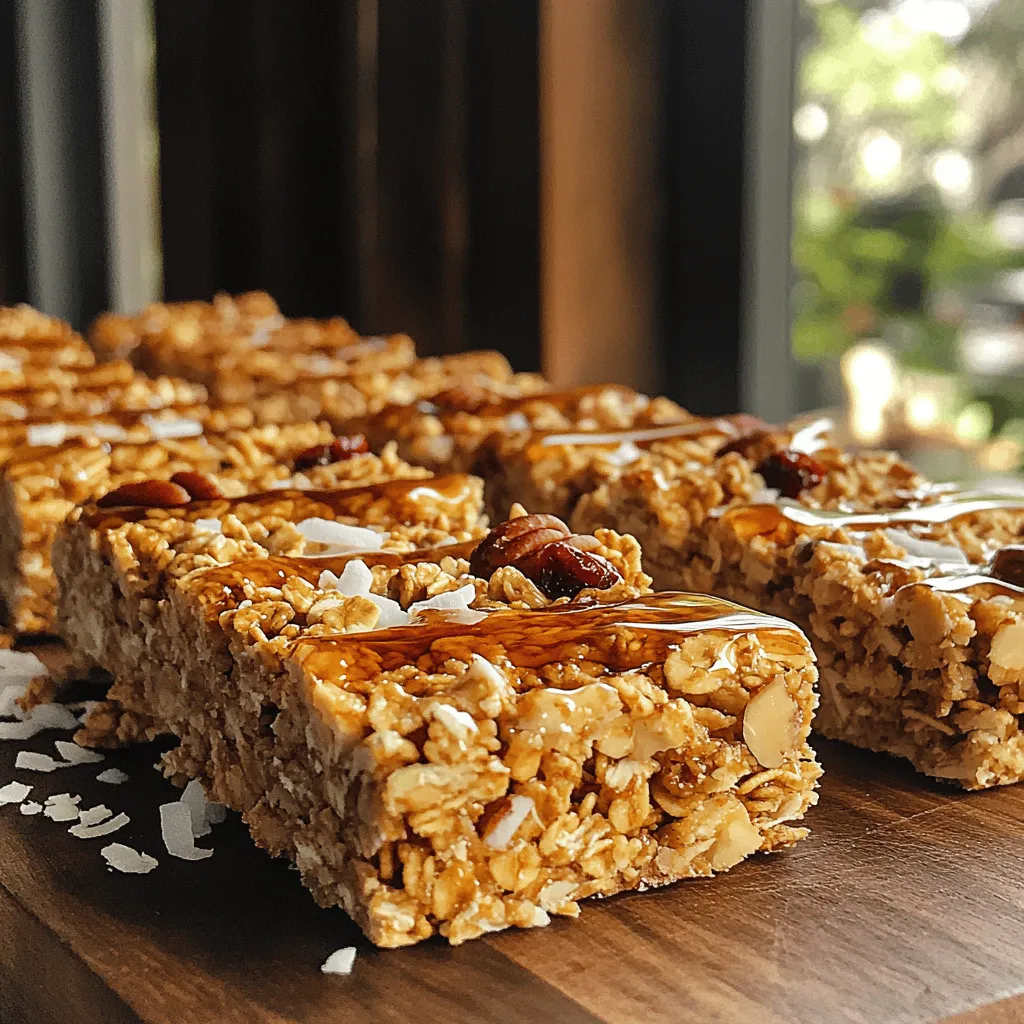 Maple Pecan Granola Bars Crunchy and Nutritious Snack