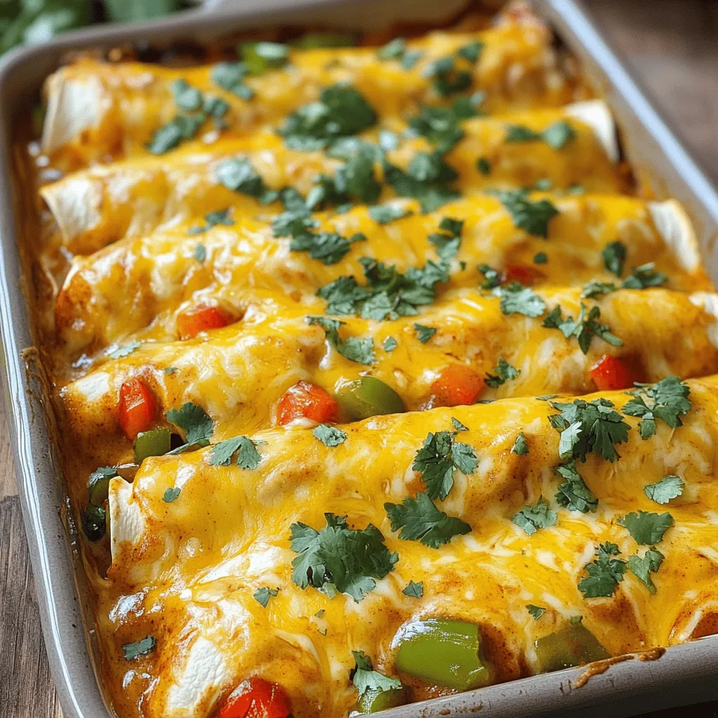 Easy Chicken Enchiladas Simple and Flavorful Recipe