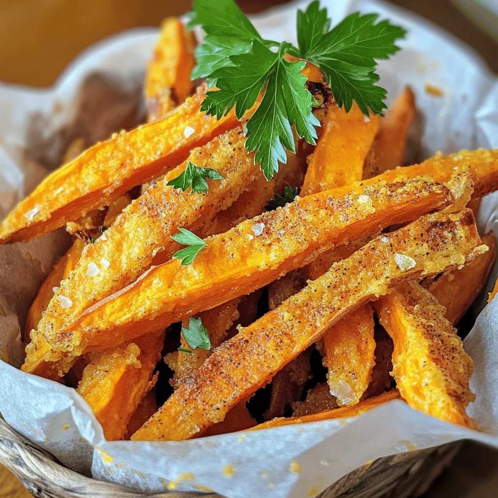 Baked Sweet Potato Fries Crispy and Flavorful Snack