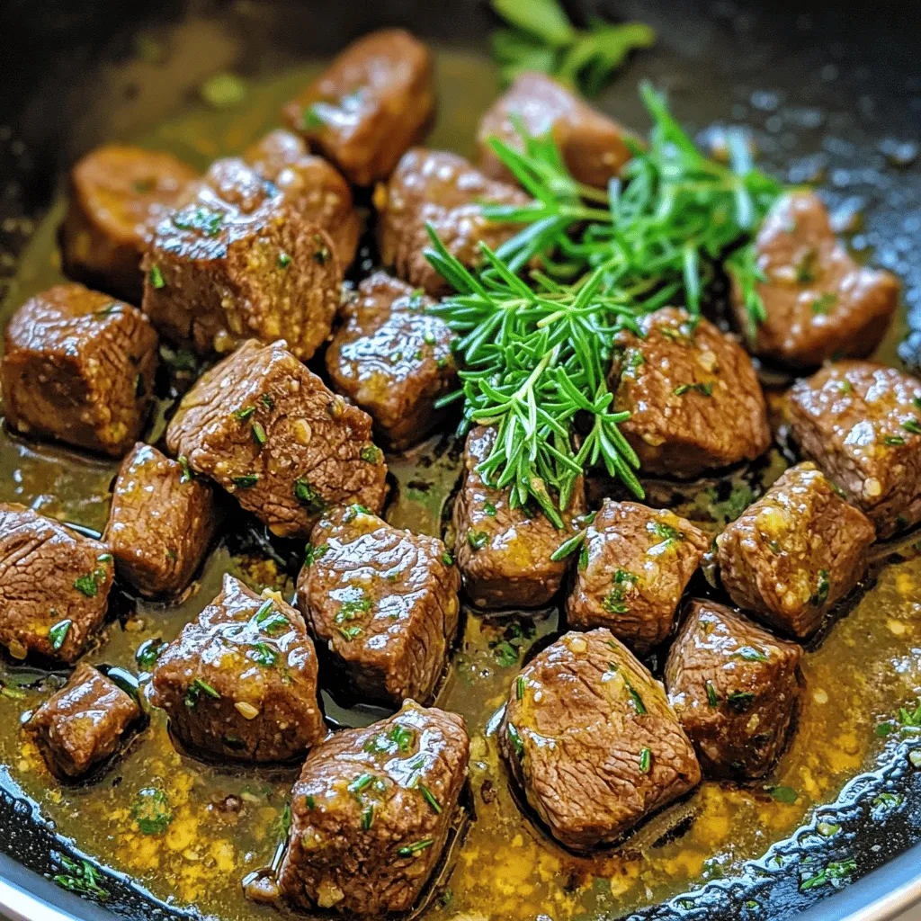 Garlic Butter Beef Bites Savory and Quick Recipe