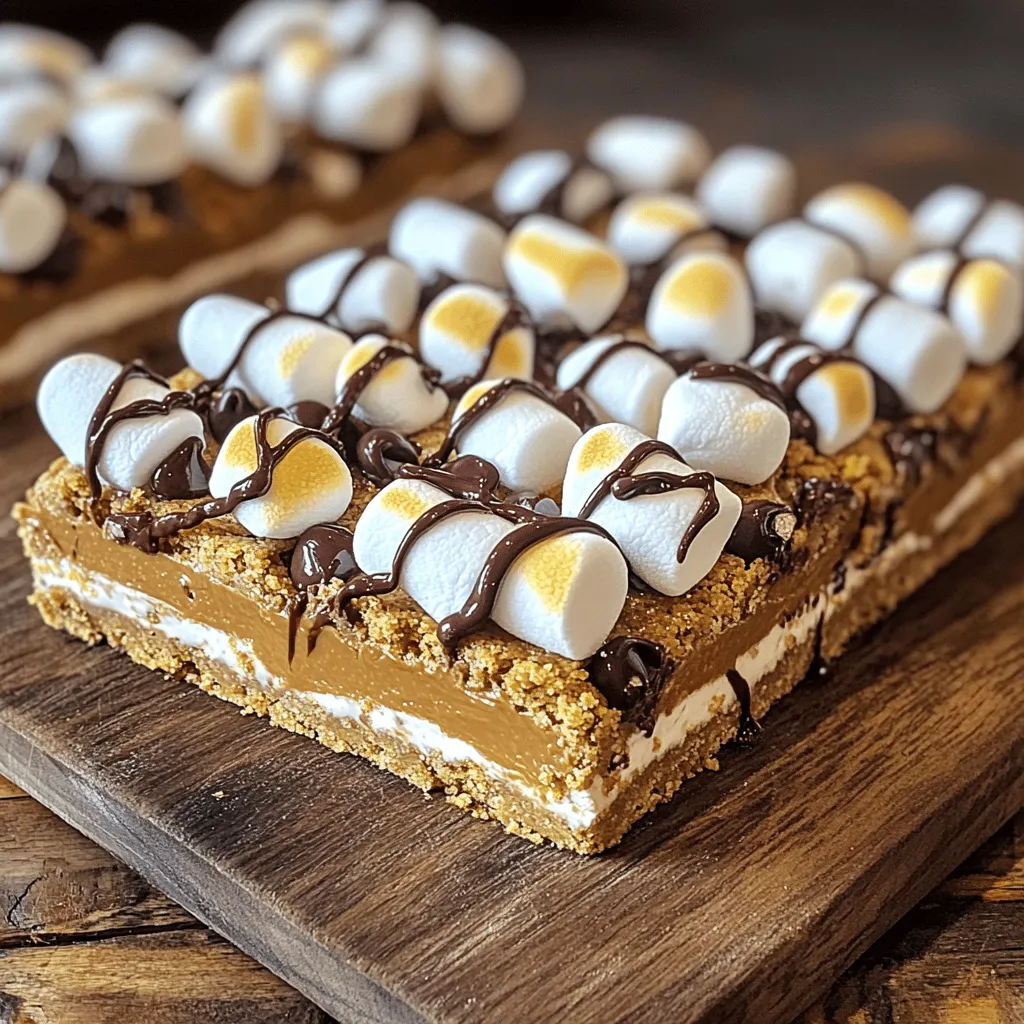S&#8217;mores Bars Irresistible and Easy Dessert Recipe