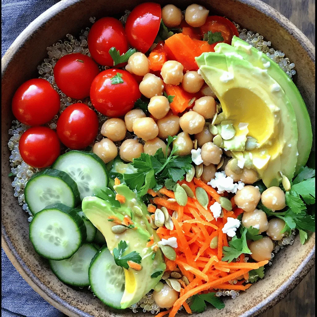Veggie-Packed Quinoa Power Bowls Healthy and Fresh Meal