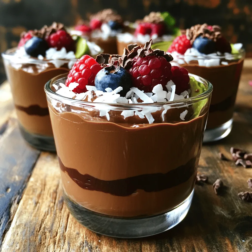 Chocolate Avocado Mousse Creamy and Delicious Treat