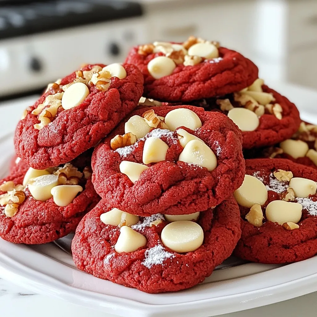 Red Velvet Cake Mix Cookies Simple and Delicious Treat