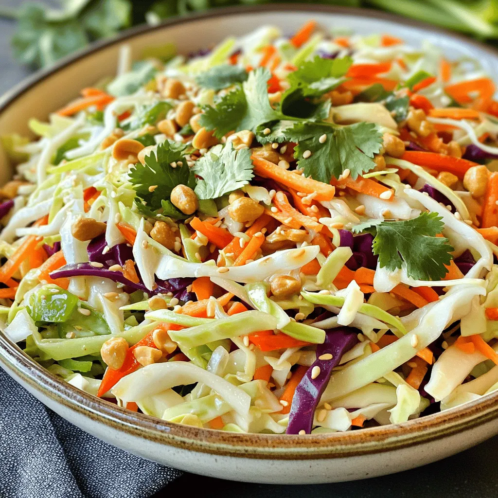 Crunchy Asian Slaw Fresh and Flavorful Side Dish