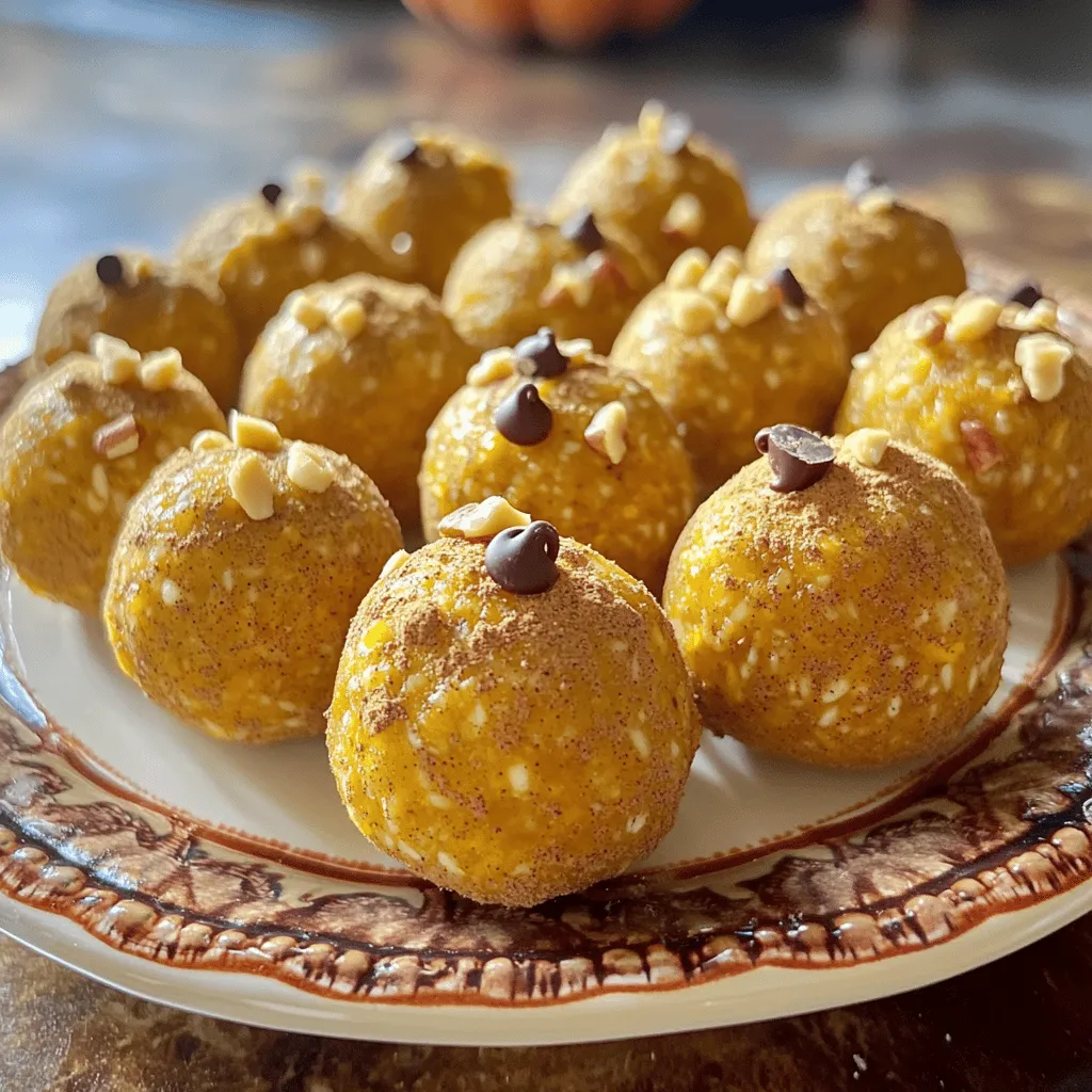 Pumpkin Spice Energy Balls Healthy Snack Delight