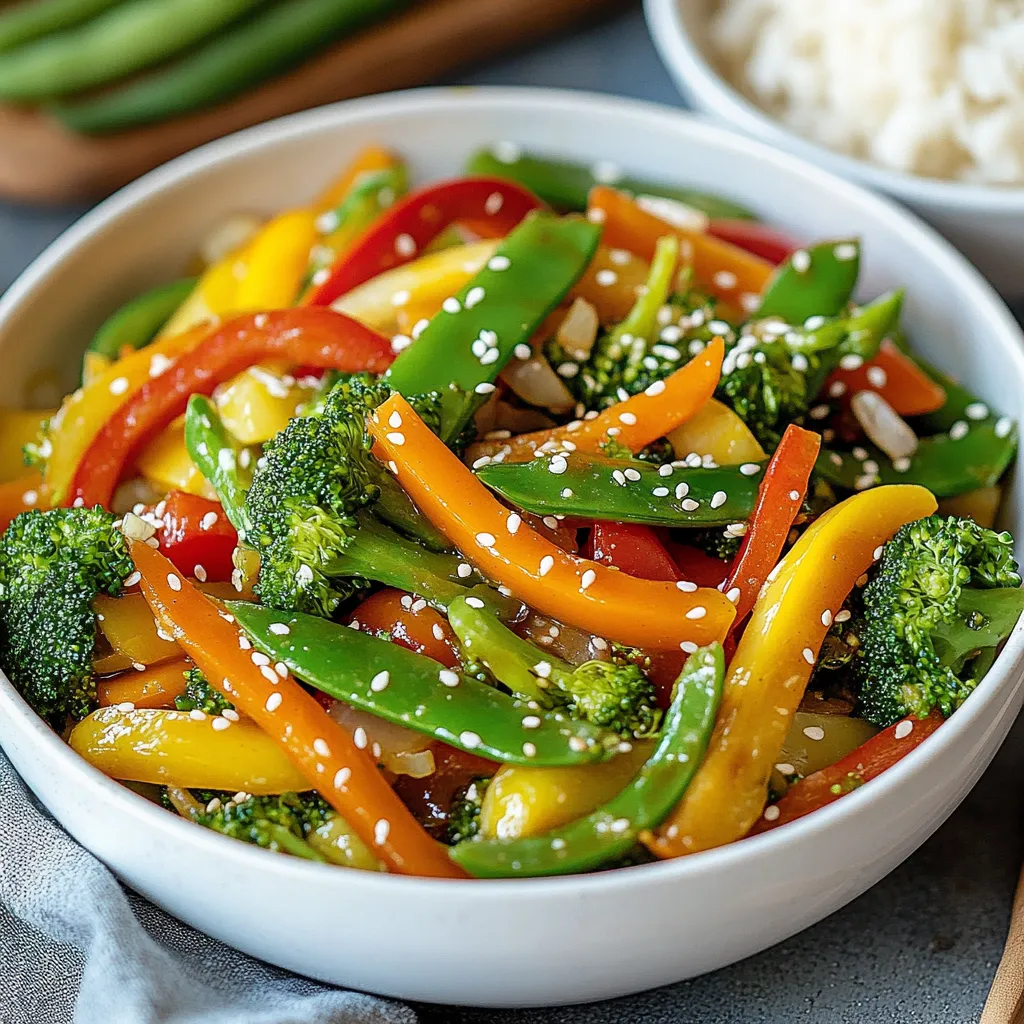 Veggie Packed Stir Fry Flavorful and Quick Meal