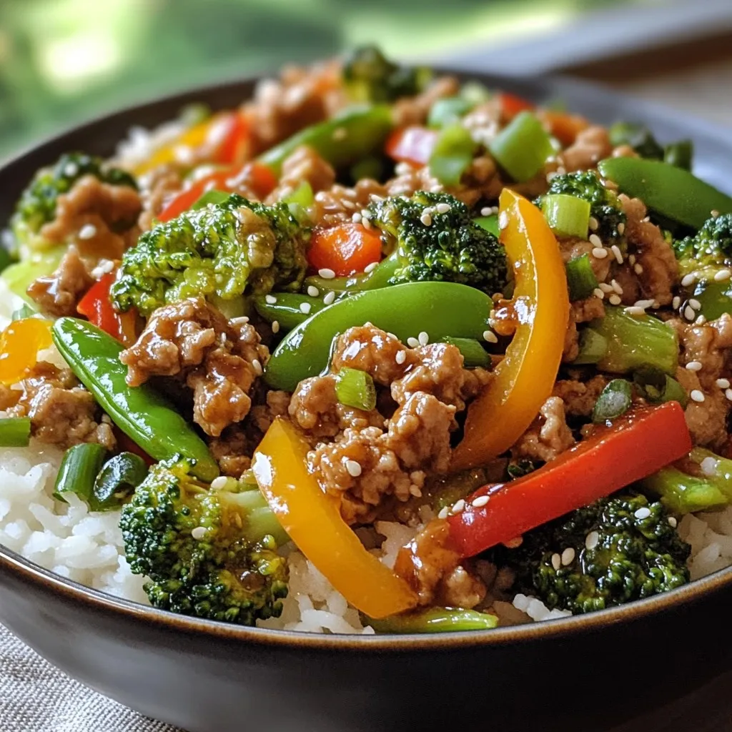 Turkey Teriyaki Stir-Fry Flavor-Packed Weeknight Meal