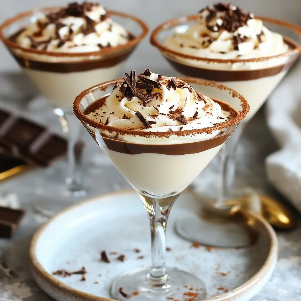 Chocolate Eggnog Martini Irresistible Holiday Treat