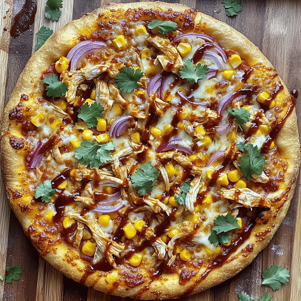 BBQ Chicken Pizza Flavorful and Easy Homemade Recipe