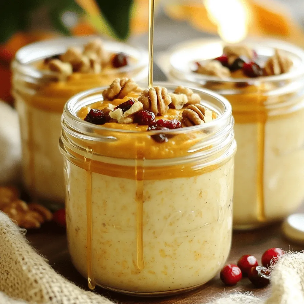 Pumpkin Spice Overnight Oats Simple and Tasty Recipe