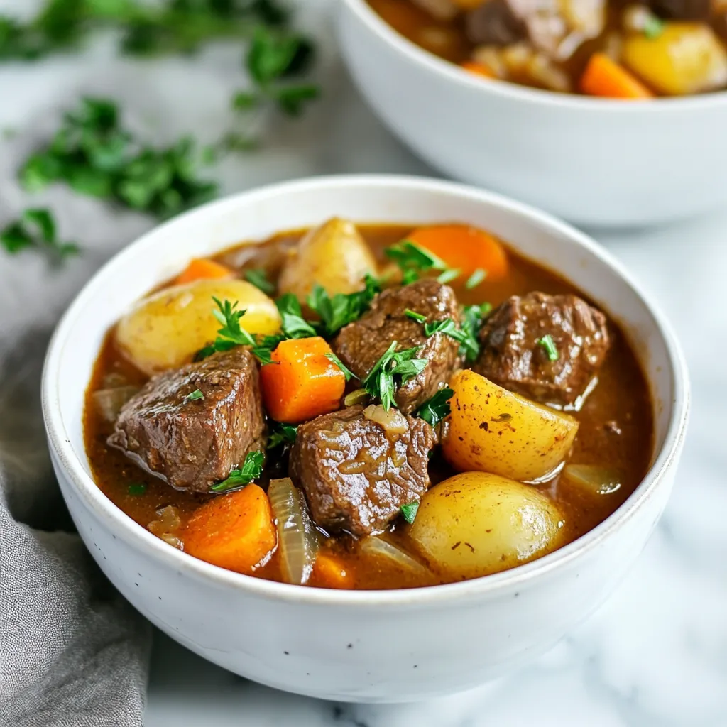 Tender Crockpot Beef Stew Hearty and Flavorful Meal