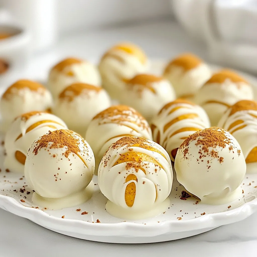 Pumpkin Oreo Truffles Delightful and Easy Treat